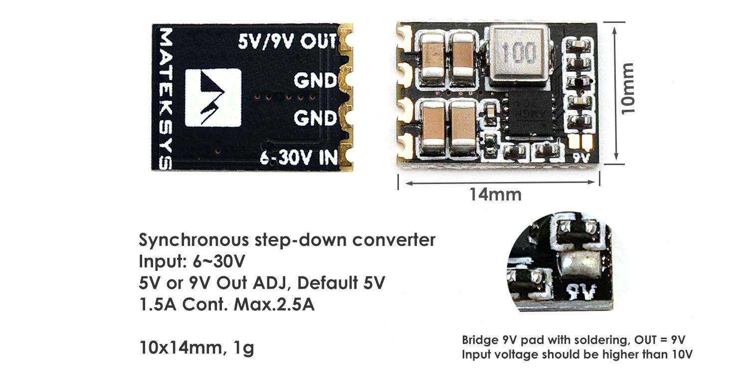 matek-micro-bec-6S-wymiary