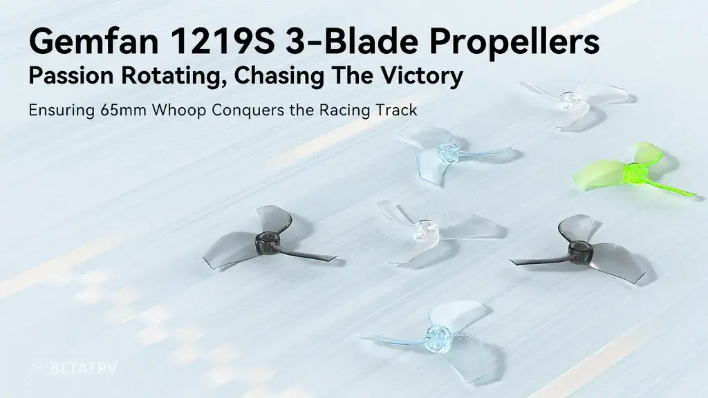 Śmigła-3-łopatowe-1.0mm-31mm-Gemfan-(4 SZTUKI)