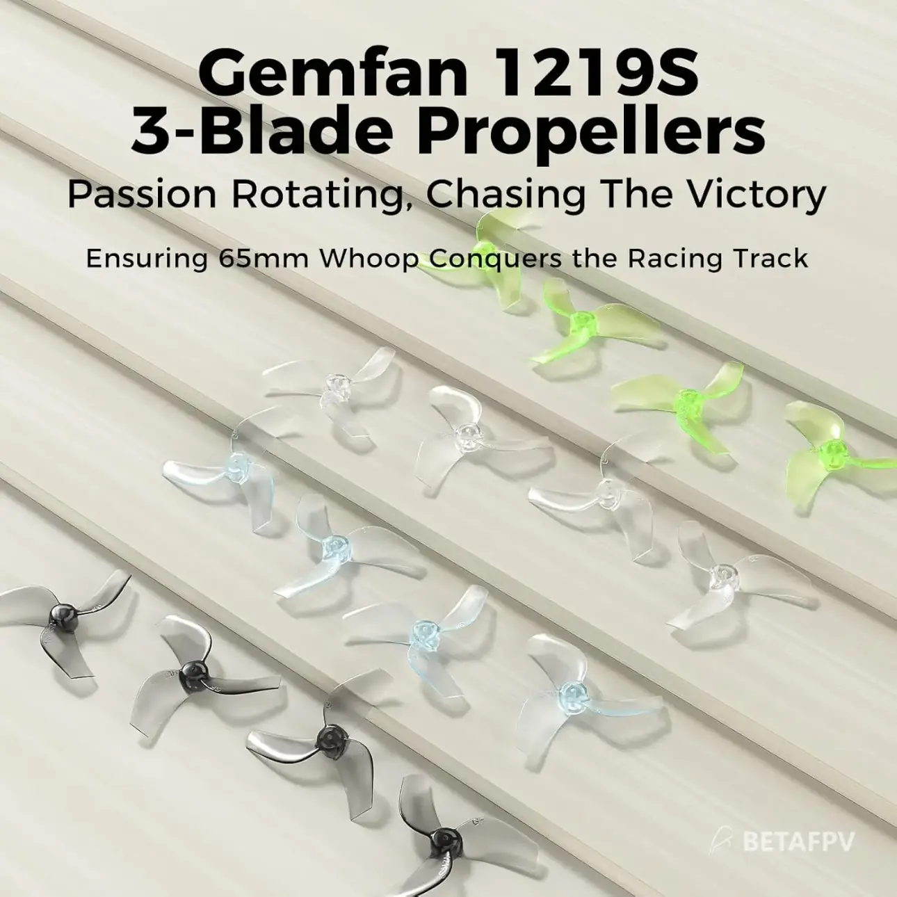 Śmigła-3-łopatowe-Gemfan-1219S-31mm-1.0mm-16szt.