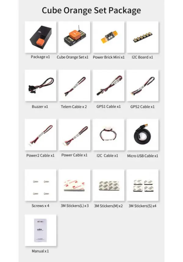 The-Cube-Orange+-Standard-Set-(ADS-B-Carrier-Board)