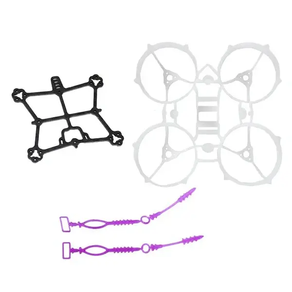 Ramka Fractal65 Crown zestaw do montażu Transparentna