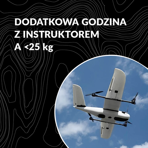 [236004394] Dodatkowa godzina z instruktorem A <25kg